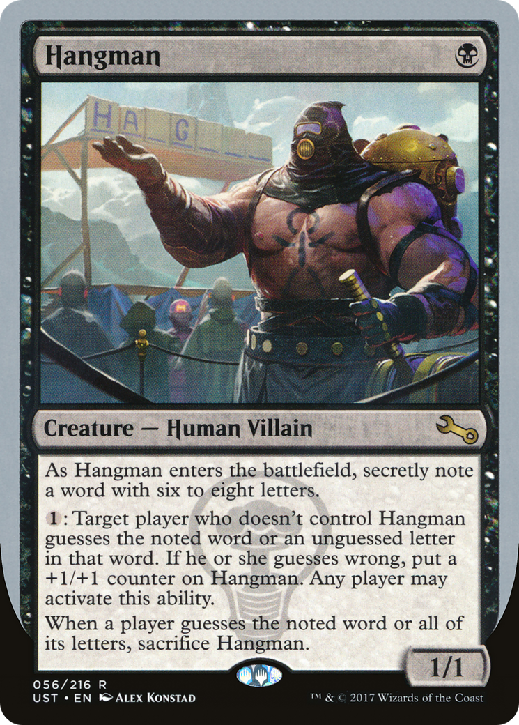Hangman (UST-056) - Unstable Foil