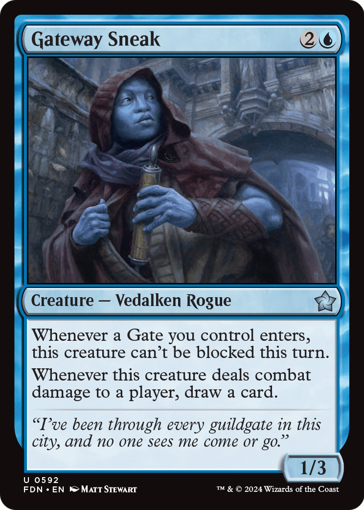 Gateway Sneak (FDN-592) - Foundations