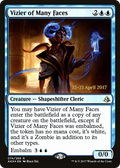 Vizier of Many Faces (PRE-74S) - Amonkhet Promos Foil