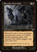 Ghoulish Procession (Retro Frame) (INR-378) - Innistrad Remastered: (enchantment) Foil