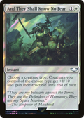 And They Shall Know No Fear (Surge Foil) (40K-009) - Warhammer 40,000 Commander Foil