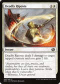 Deadly Riposte (BRO-005) - The Brothers' War