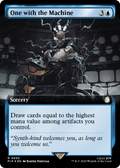 One with the Machine (Extended Art) (Surge Foil) (PIP-990) - Fallout: (Extended Art) Foil