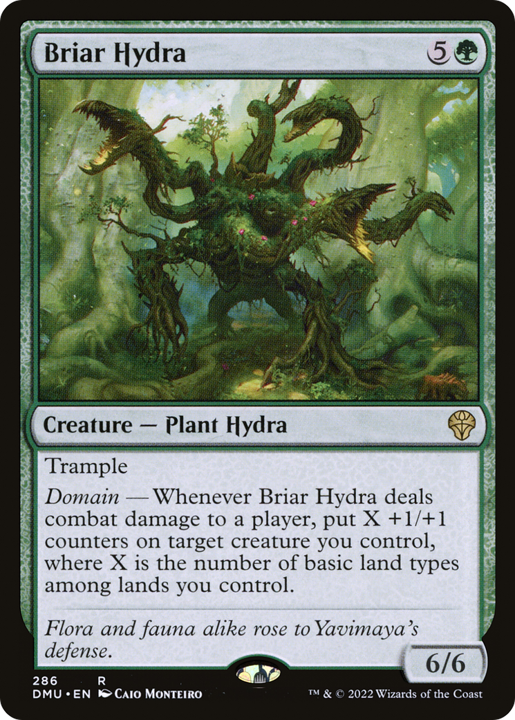 Briar Hydra (286) (DMU-286) - Dominaria United