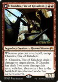 Chandra, Fire of Kaladesh (PRE-135S) - Magic Origins Promos: (originpwdfc) Foil