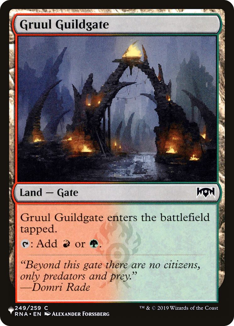 Gruul Guildgate (LIST-RNA-249) - The List Reprints