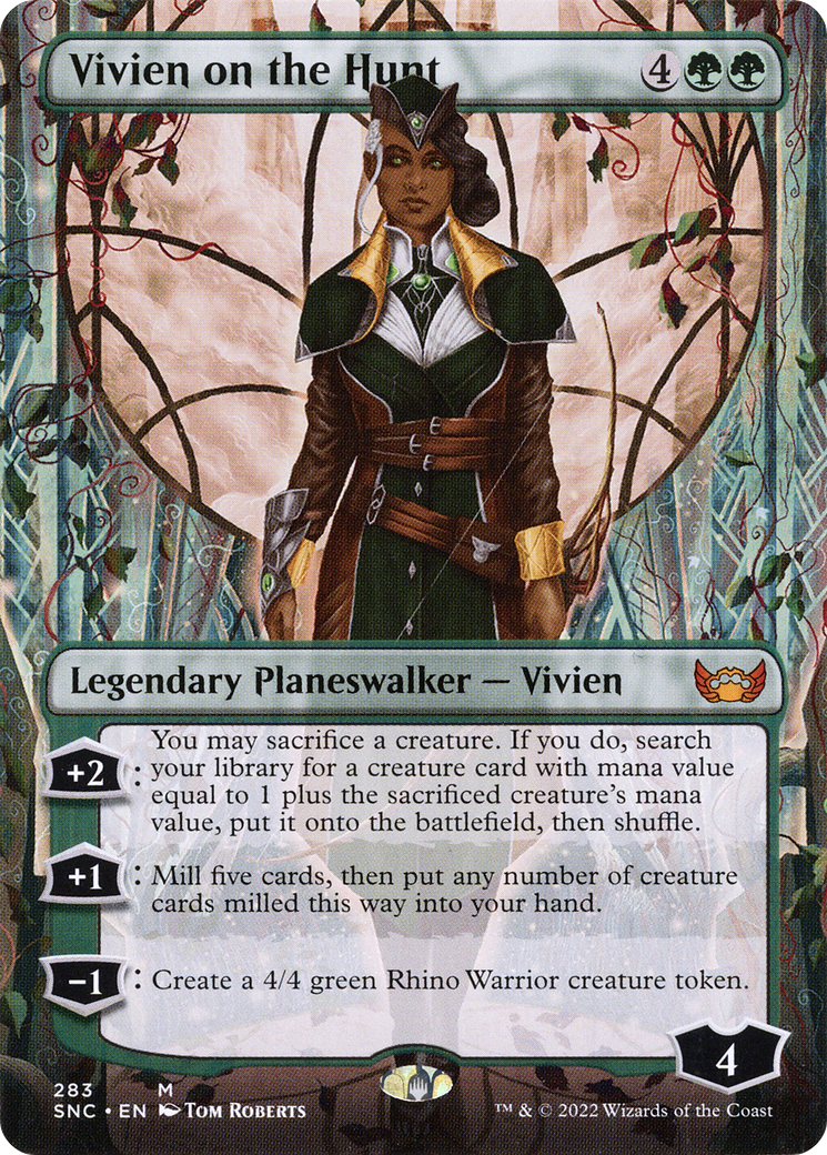 Vivien on the Hunt (Borderless) (SNC-283) - Streets of New Capenna