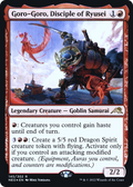 Goro-Goro, Disciple of Ryusei (PRE-145) - Kamigawa: Neon Dynasty Promos Foil