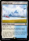 Prairie Stream (Surge Foil) (WHO-886) - Doctor Who Foil