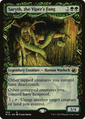 Saryth, the Viper's Fang (Showcase) (MID-304) - Innistrad: Midnight Hunt: (Showcase) Foil