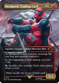 Deadpool, Trading Card (1753) (SLD-1753) - Secret Lair Drop Series (Borderless)