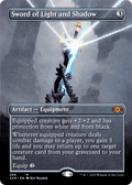 Sword of Light and Shadow (Borderless) (2XM-366) - Double Masters