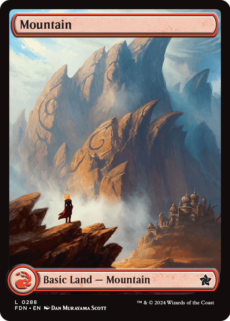 Mountain (0288) (FDN-288) - Foundations Foil