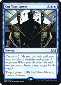 Cut Your Losses (PRE-038) - Streets of New Capenna Promos Foil
