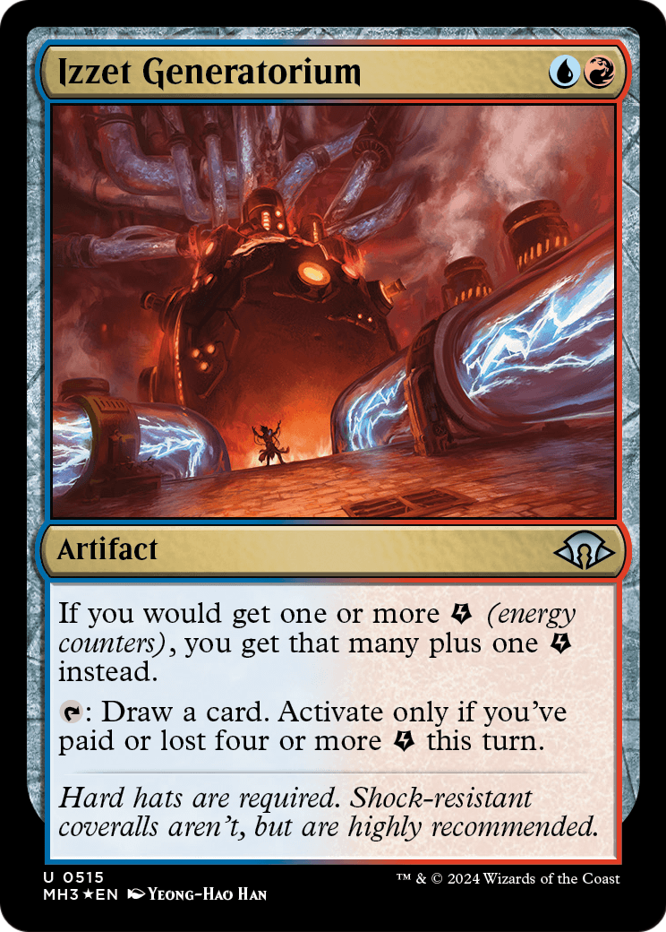 Izzet Generatorium (Ripple Foil) (MH3-515) - Modern Horizons 3 Foil