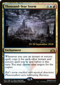 Thousand-Year Storm (PRE-207S) - Guilds of Ravnica Promos Foil