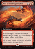 Rite of the Dragoncaller (Extended Art) (FDN-467) - Foundations: (enchantment, Extended Art) Foil