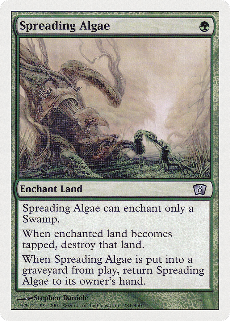 Spreading Algae (8ED-281) - 8th Edition Foil