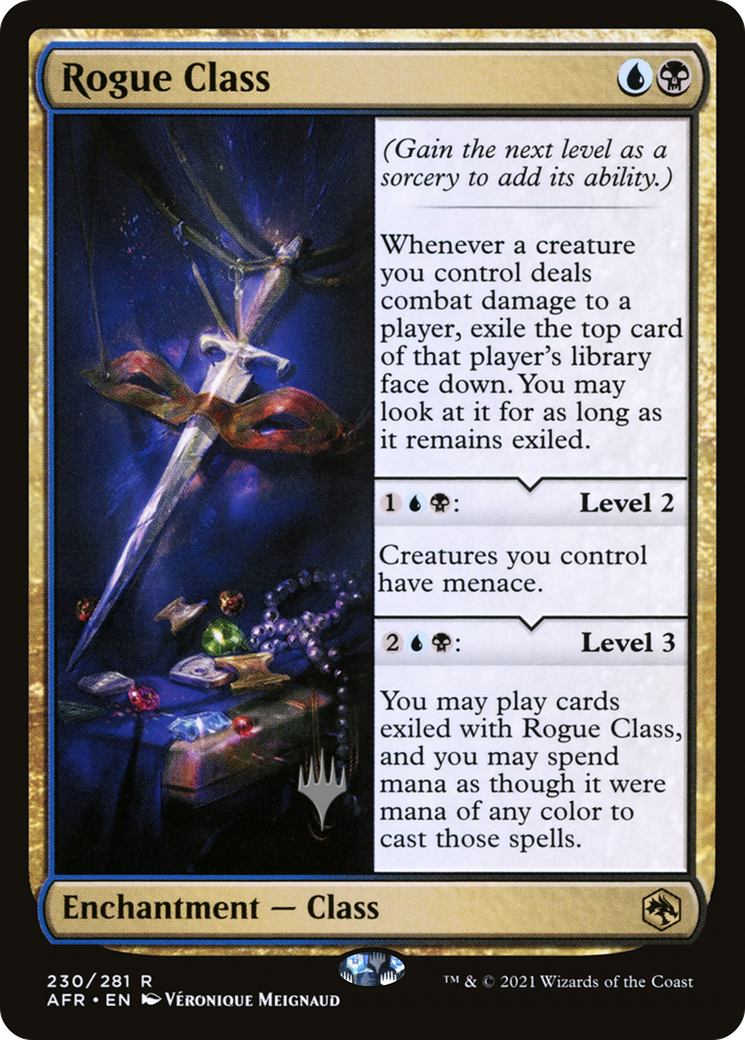 Rogue Class (PPAFR-230) - Adventures in the Forgotten Realms Promos