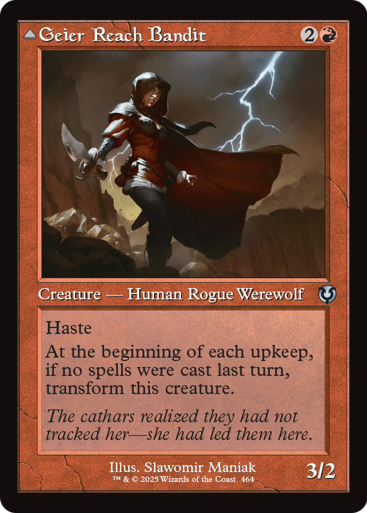 Geier Reach Bandit (Retro Frame) (INR-464) - Innistrad Remastered Foil