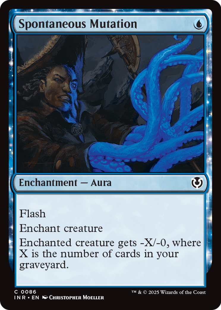 Spontaneous Mutation (INR-086) - Innistrad Remastered: (enchantment)