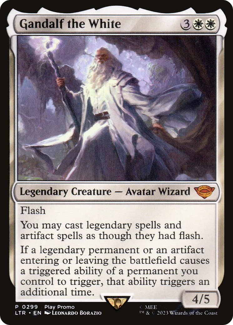 Gandalf the White (PTP-299) - Pro Tour Promos Foil