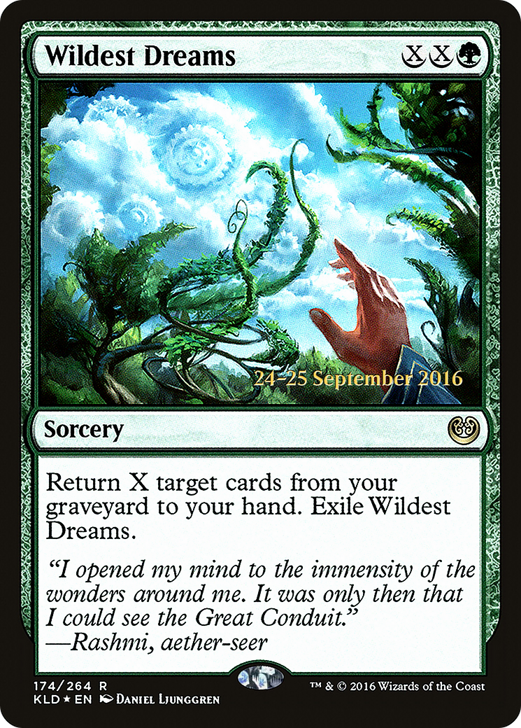 Wildest Dreams (PRE-174S) - Kaladesh Promos Foil