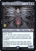 Valgavoth, Terror Eater (PRE-120) - Duskmourn: House of Horror Promos Foil