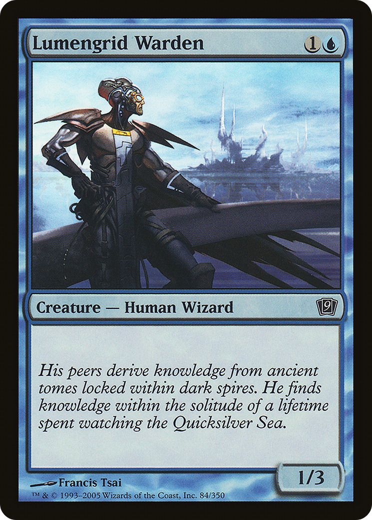 Lumengrid Warden (9ED-084) - 9th Edition