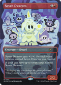 Seven Dwarves (0815) (SLD-815) - Secret Lair Drop (Borderless) Foil