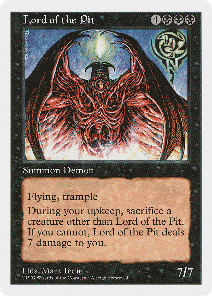 Lord of the Pit (5ED-) - Fifth Edition