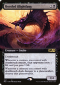 Hooded Blightfang (Extended Art) (M21-357) - Core Set 2021: (Extended Art)