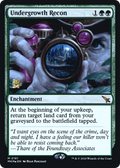 Undergrowth Recon (PRE-181) - Murders at Karlov Manor Promos Foil