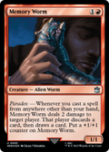 Memory Worm (Surge Foil) (WHO-695) - Doctor Who Foil