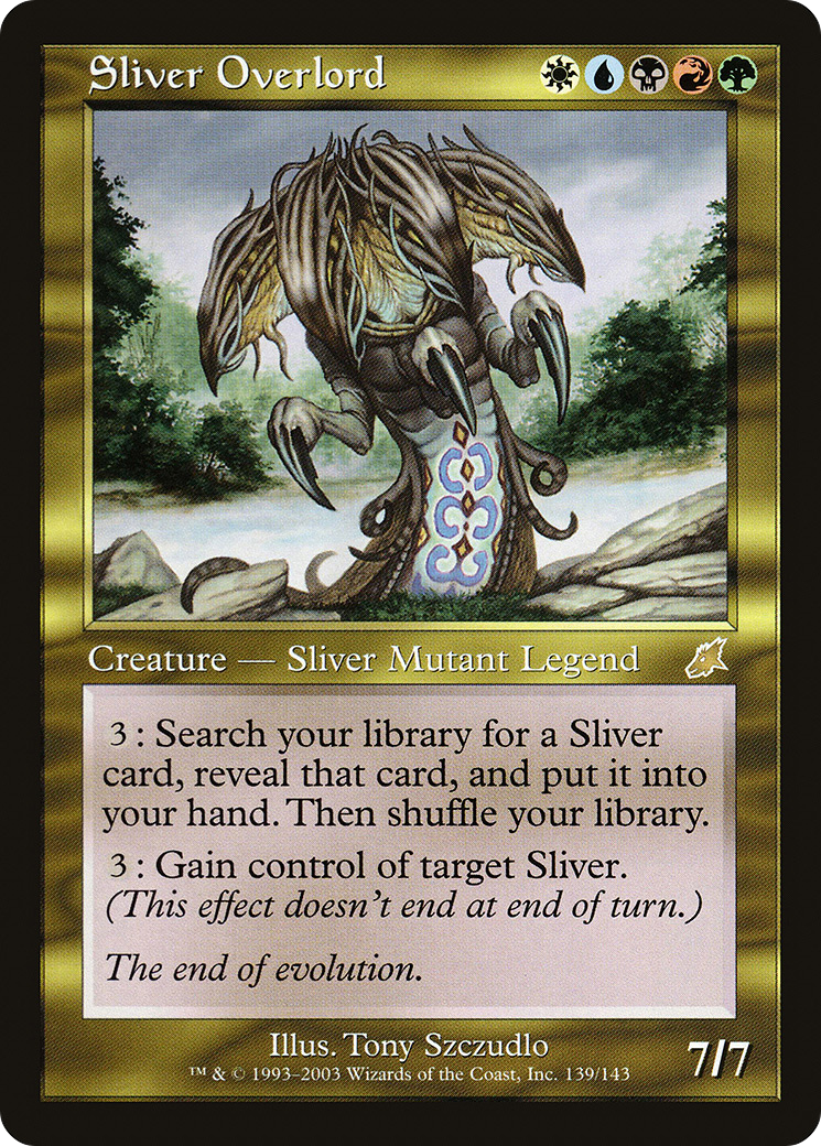 Sliver Overlord (SCG-139) - Scourge Foil