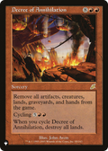 Decree of Annihilation (LIST-SCG-85) - The List