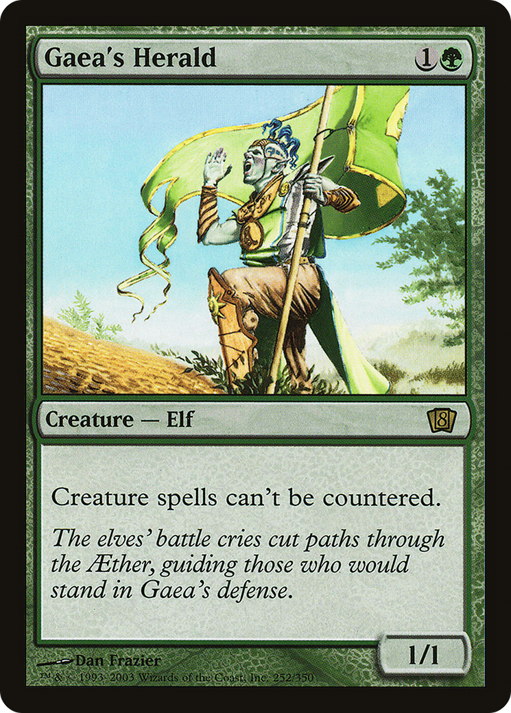 Gaea's Herald (8ED-252) - 8th Edition Foil