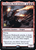 Drakuseth, Maw of Flames (FDN) (PRE-193) - Foundations Promos Foil