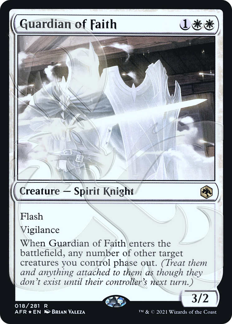 Guardian of Faith (AFR&-018) - Adventures in the Forgotten Realms Promos Foil
