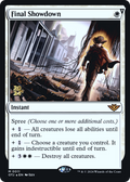 Final Showdown (PRE-011) - Outlaws of Thunder Junction Promos Foil