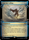 Lost Isle Calling (Showcase Scrolls) (LTR-512) - The Lord of the Rings: Tales of Middle-earth: (Showcase)