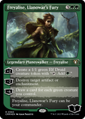 Freyalise, Llanowar's Fury (Foil Etched) (CMM-560) - Commander Masters Foil