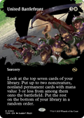 United Battlefront (Borderless) (TDM-330) - Tarkir: Dragonstorm: (Showcase) Foil