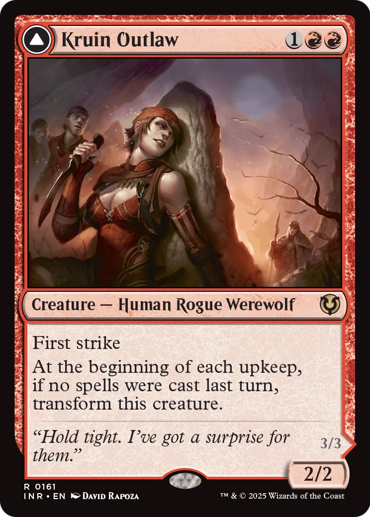 Kruin Outlaw (INR-161) - Innistrad Remastered Foil