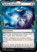 Roiling Dragonstorm (Showcase) (TDM-296) - Tarkir: Dragonstorm: (Showcase, enchantment)