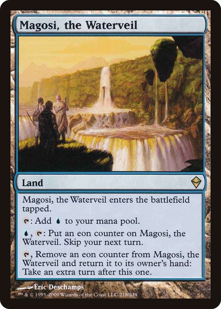 Magosi, the Waterveil (ZEN-218) - Zendikar Foil