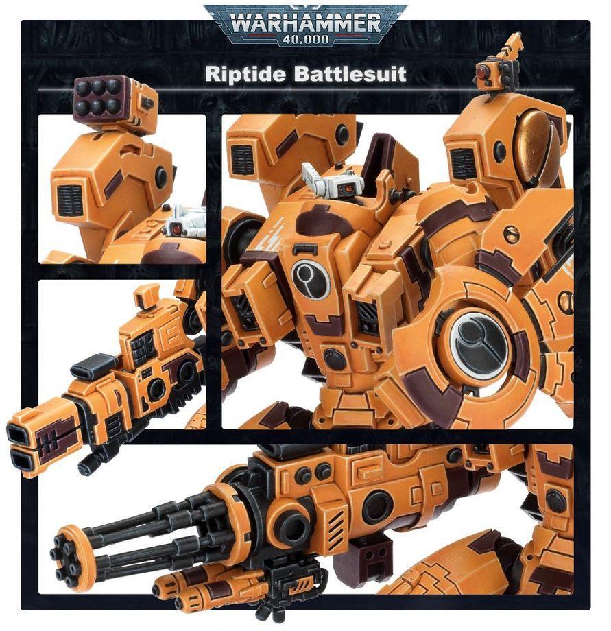 Warhammer 40k T'au Empire: Riptide BattleSuit
