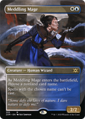Meddling Mage (Borderless) (2XM-355) - Double Masters Foil
