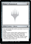 Winter's Demonmech (UNK-) - Un-Known Event Playtest Cards