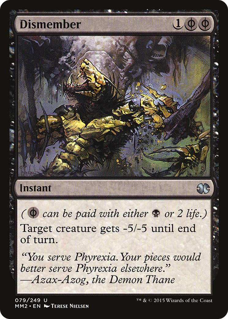 Dismember (MM2-079) - Modern Masters 2015